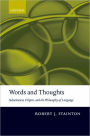 Words and Thoughts: Subsentences, Ellipsis, and the Philosophy of Language