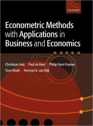 Title: Econometric Methods with Applications in Business and Economics, Author: Christiaan Heij