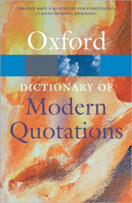 Title: Oxford Dictionary of Modern Quotations, Author: Elizabeth Knowles