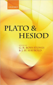 Title: Plato and Hesiod, Author: G. R. Boys-Stones