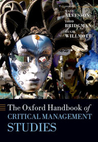 Title: The Oxford Handbook of Critical Management Studies, Author: Mats Alvesson