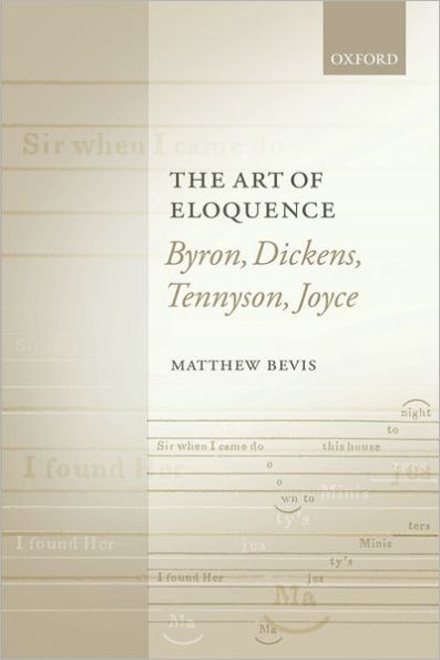 The Art of Eloquence: Byron, Dickens, Tennyson, Joyce