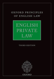 Title: English Private Law, Author: Andrew Burrows