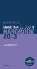Blackstone's Magistrates' Court Handbook 2013