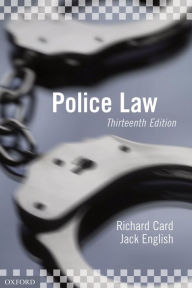 Title: Police Law, Author: Richard Card