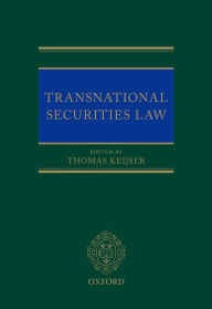 Title: Transnational Securities Law, Author: Thomas Keijser