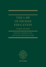 Title: The Law of Higher Education, Author: Dennis Farrington