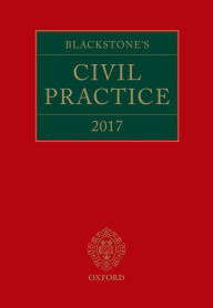 Title: Blackstone's Civil Practice 2017 (book and digital pack), Author: Stuart Sime