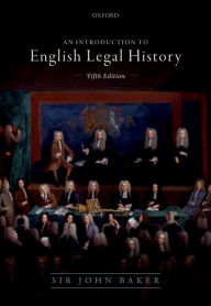 Title: Introduction to English Legal History, Author: John Baker