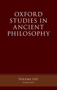 Title: Oxford Studies in Ancient Philosophy, Volume 53, Author: Victor Caston