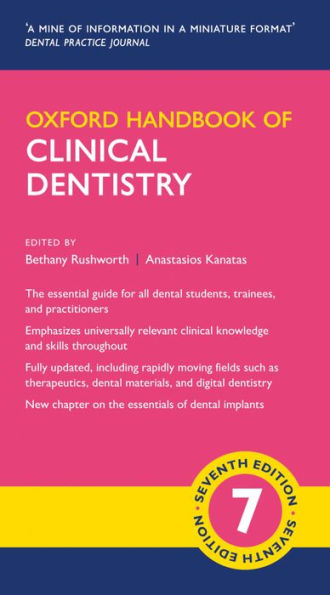 Oxford Handbook of Clinical Dentistry