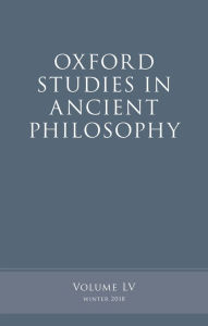 Title: Oxford Studies in Ancient Philosophy, Volume 55, Author: Victor Caston