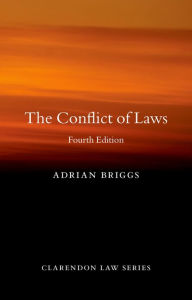 Title: The Conflict of Laws, Author: Adrian Briggs