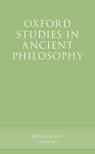 Title: Oxford Studies in Ancient Philosophy, Volume 56, Author: Victor Caston