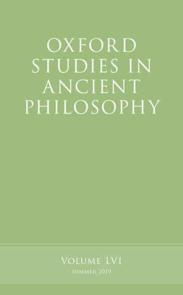 Oxford Studies in Ancient Philosophy, Volume 56