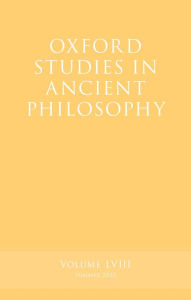 Title: Oxford Studies in Ancient Philosophy, Volume 58, Author: Victor Caston