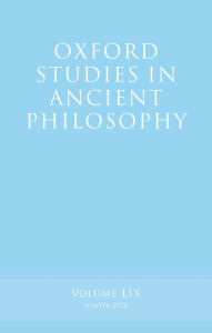 Title: Oxford Studies in Ancient Philosophy, Volume 59, Author: Victor Caston