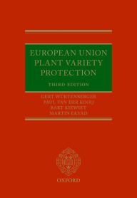 Title: European Union Plant Variety Protection, Author: Gert Würtenberger