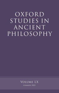 Title: Oxford Studies in Ancient Philosophy, Volume 60, Author: Victor Caston