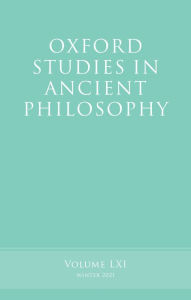 Title: Oxford Studies in Ancient Philosophy, Volume 61, Author: Victor Caston