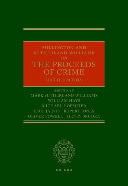 Millington and Sutherland Williams on the Proceeds of Crime