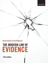 Title: The Modern Law of Evidence, Author: Adrian Keane