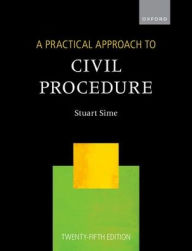 Title: A Practical Approach to Civil Procedure, Author: Stuart Sime