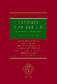 Minority Shareholders: Law, Practice, and Procedure