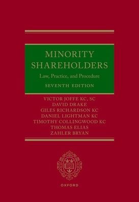 Minority Shareholders: Law, Practice, and Procedure
