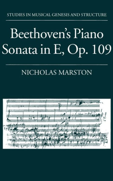 Beethoven's Piano Sonata in E, Op. 109