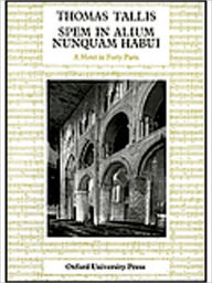 Title: Spem in Alium: Vocal (full) score, Author: Thomas Tallis