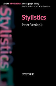 Title: Stylistics, Author: Peter Verdonk