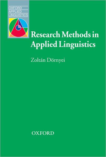 Research Methods in Applied Linguistics / Edition 1