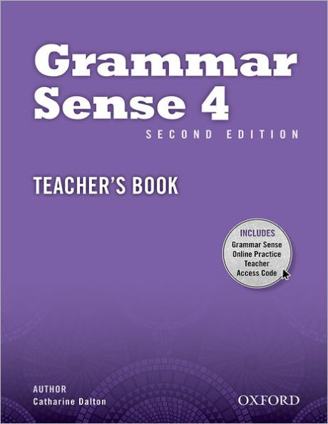 Grammar Sense 4 Teacher's Book with Online Practice Access Code Card