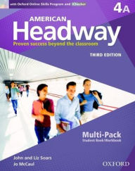 Title: American Headway Third Edition: Level 4 Student Multi-Pack A, Author: John and Liz Soars