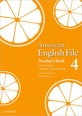 American English File 4 Teachers Bookpaperback - 