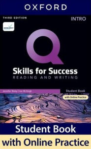 Title: Q3e Intro Reading and Writing Student Book and IQ Online Pack, Author: Oxford University Press