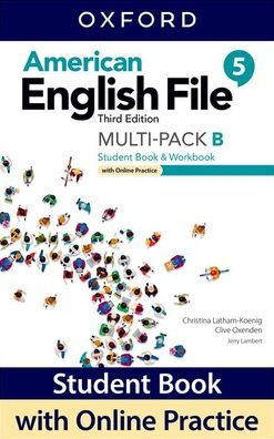 American English File Level 5 Student Book/Workbook Multi-Pack B with Online Practice