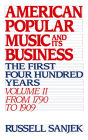 American Popular Music and Its Business: The First Four Hundred YearsVolume II: From 1790 to 1909