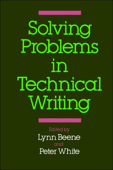 Solving Problems in Technical Writing / Edition 1
