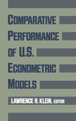 Comparative Performance of U.S. Econometric Models