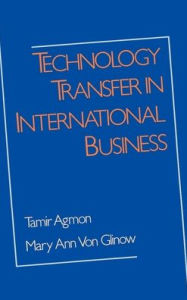 Title: Technology Transfer in International Business, Author: Tamir Agmon