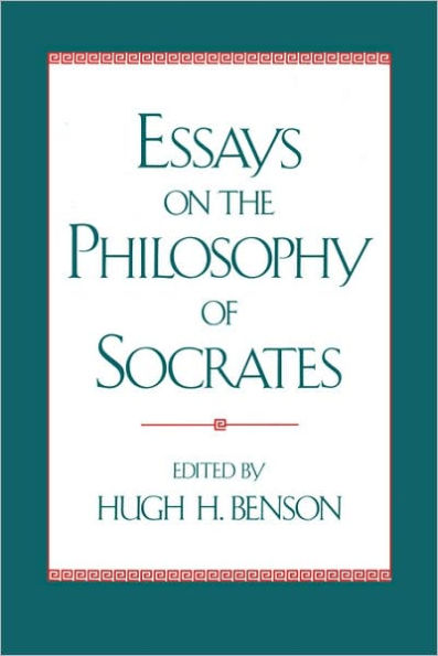 Essays on the Philosophy of Socrates / Edition 1