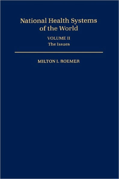 National Health Systems of the World / Edition 1