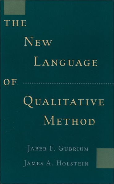 The New Language of Qualitative Method / Edition 1