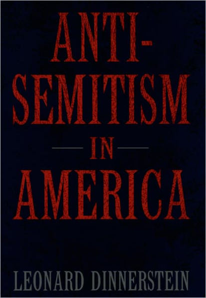 Antisemitism in America / Edition 1