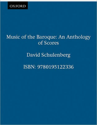 Music Of The Baroque An Anthology Of Scorespaperback - 