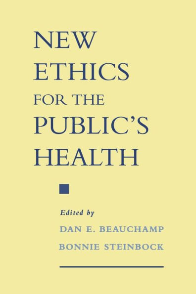 New Ethics for the Public's Health / Edition 1