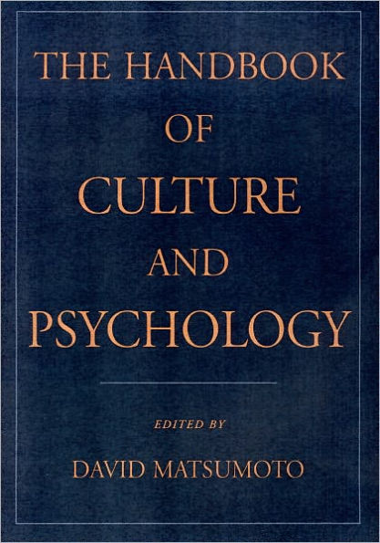 The Handbook of Culture and Psychology / Edition 1