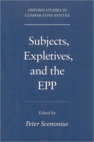 Title: Subjects, Expletives, and the EPP, Author: Peter Svenonius